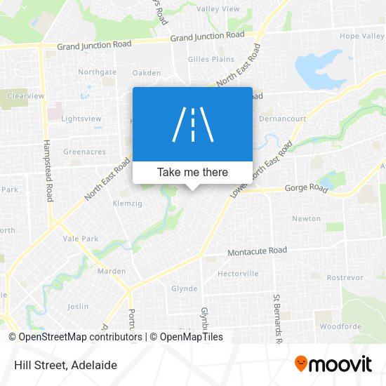 Hill Street map