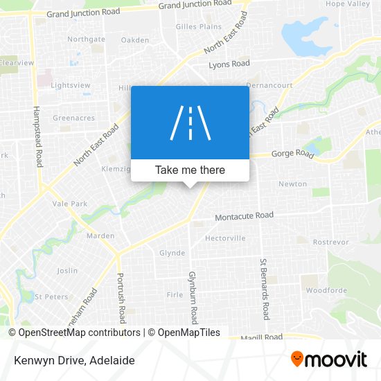Kenwyn Drive map