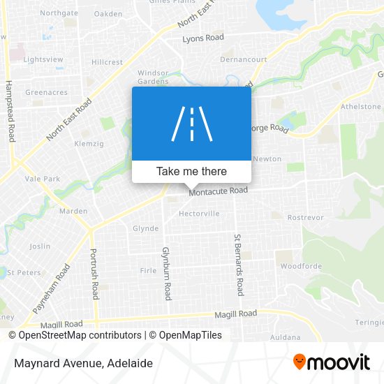 Maynard Avenue map