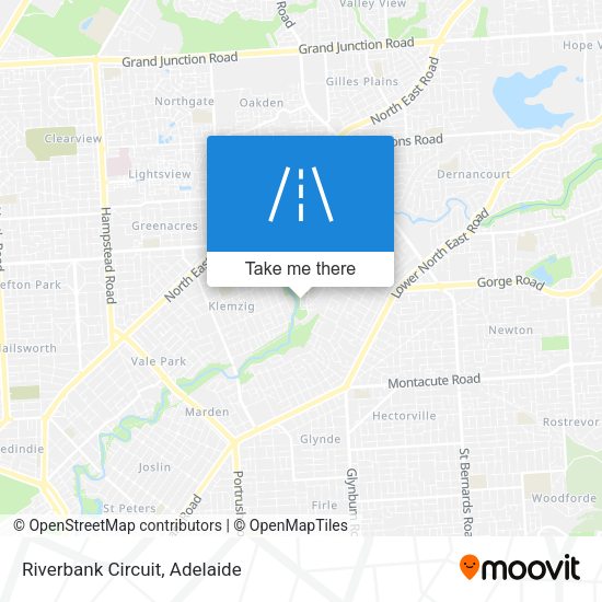 Riverbank Circuit map