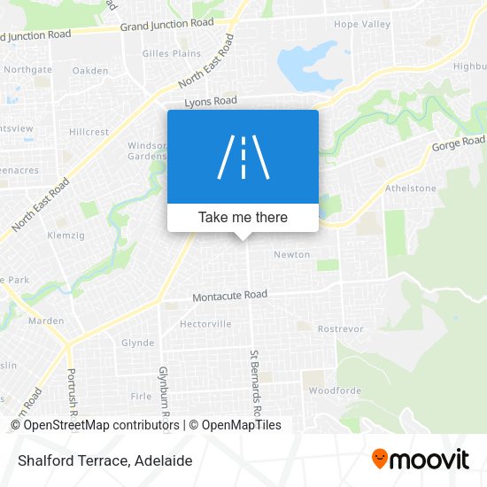 Shalford Terrace map