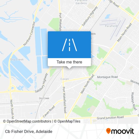 Cb Fisher Drive map