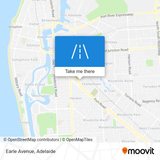 Earle Avenue map