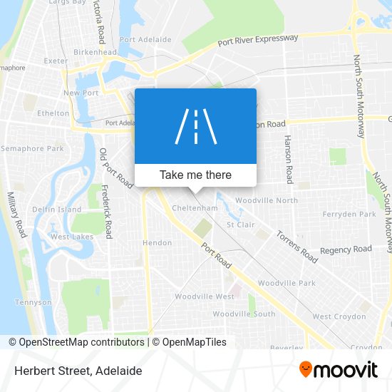 Herbert Street map