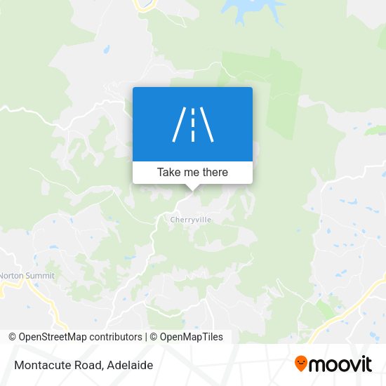 Montacute Road map