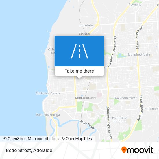 Bede Street map