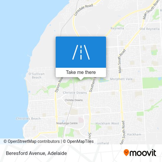 Beresford Avenue map