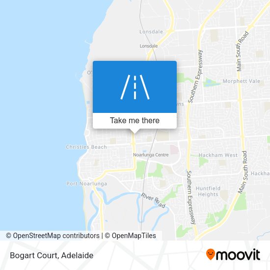 Bogart Court map