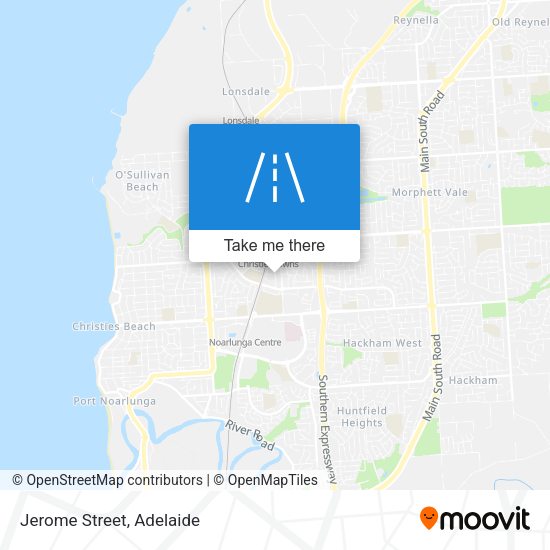 Jerome Street map
