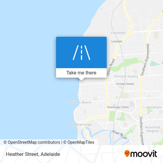 Heather Street map