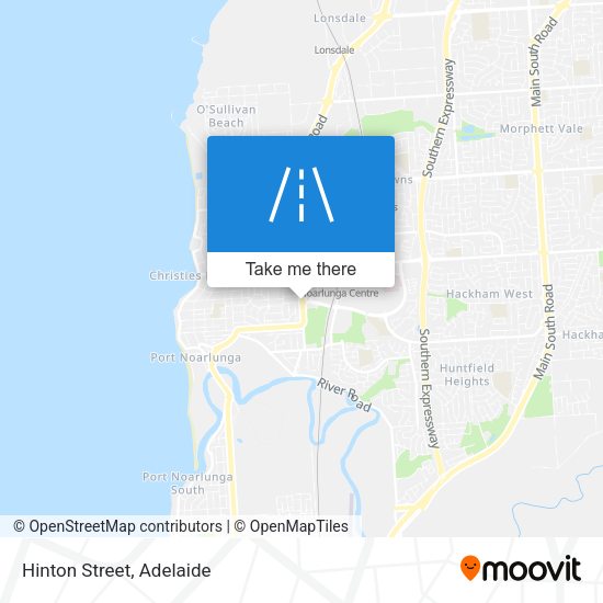 Hinton Street map