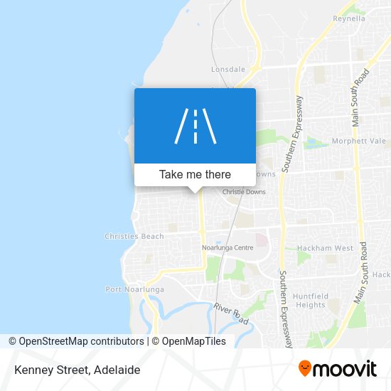 Kenney Street map
