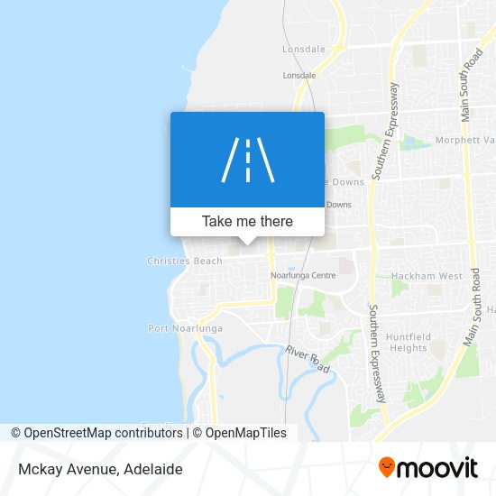 Mckay Avenue map