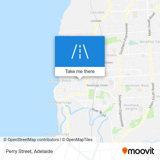 Perry Street map