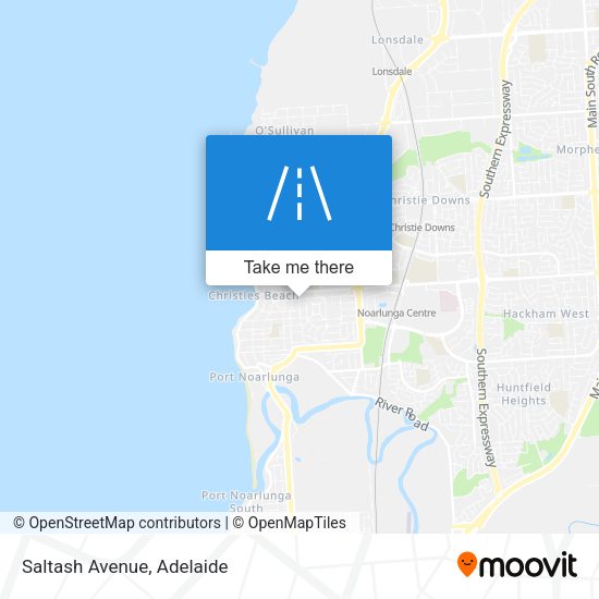 Saltash Avenue map