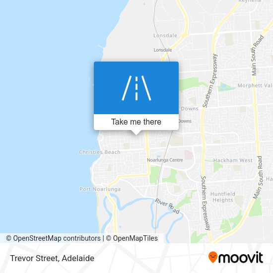 Trevor Street map