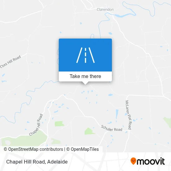 Chapel Hill Road map