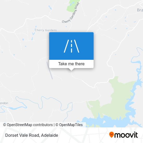 Dorset Vale Road map