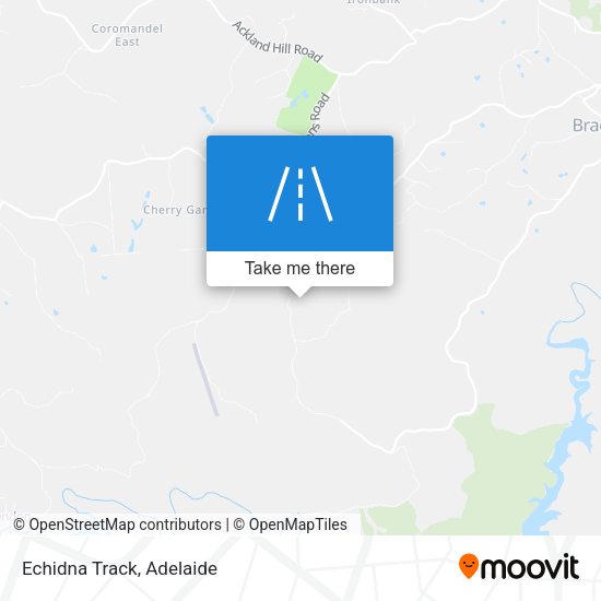 Echidna Track map