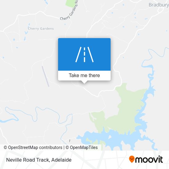 Neville Road Track map