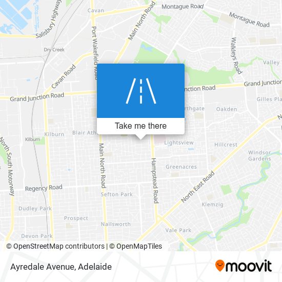 Ayredale Avenue map