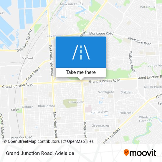 Grand Junction Road map