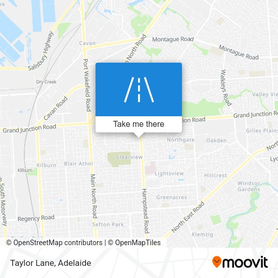 Taylor Lane map