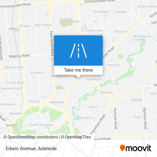 Edwin Avenue map