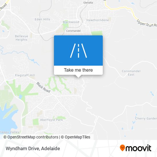 Mapa Wyndham Drive