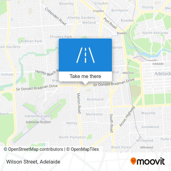 Wilson Street map