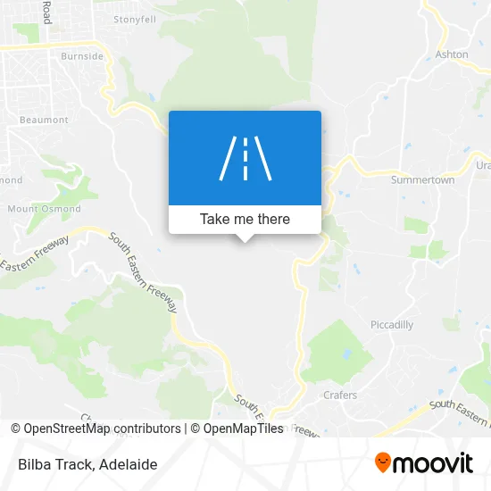 Mapa Bilba Track