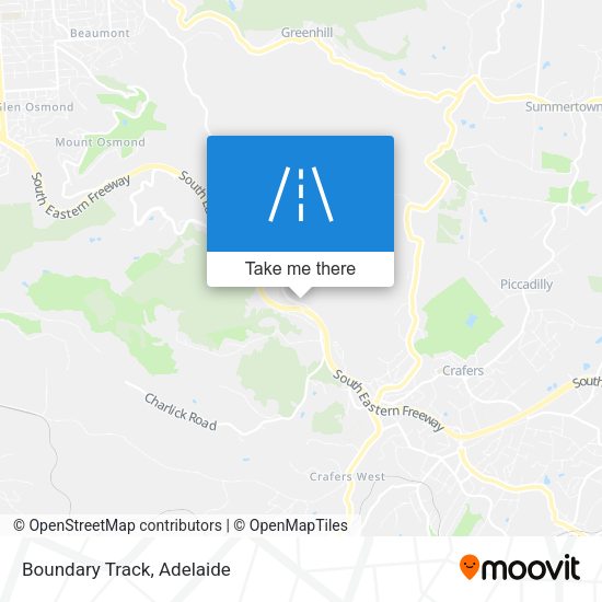Boundary Track map