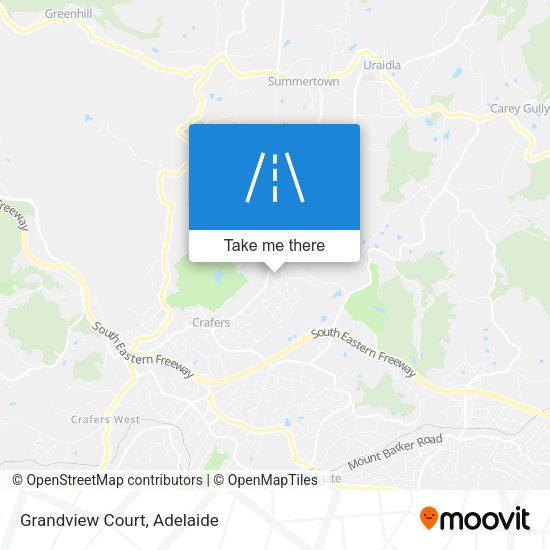 Grandview Court map