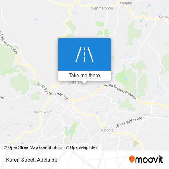 Karen Street map