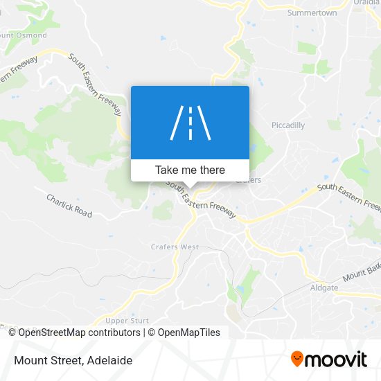 Mount Street map