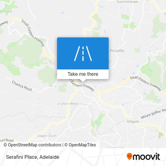 Serafini Place map