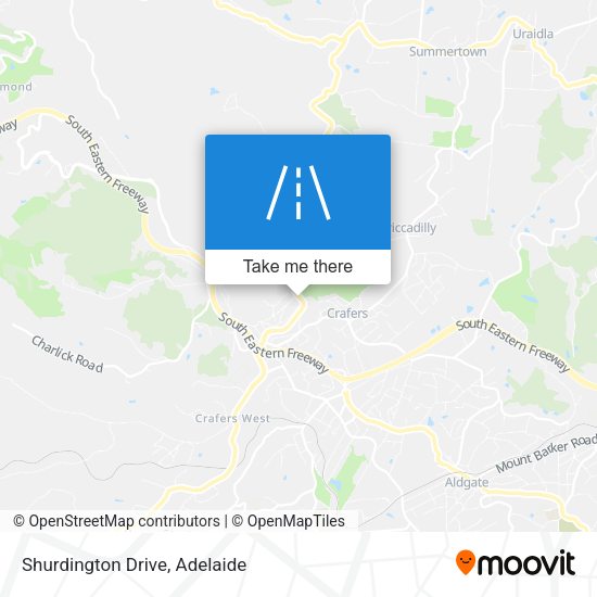 Shurdington Drive map