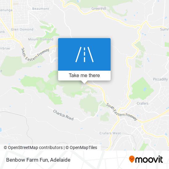 Benbow Farm Fun map