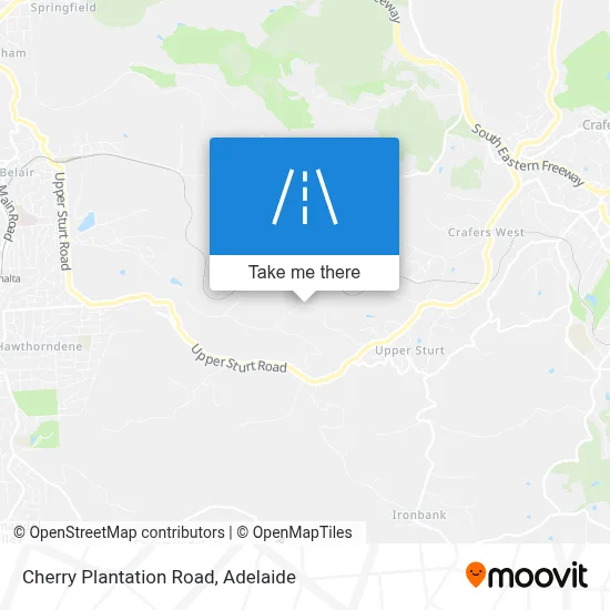 Cherry Plantation Road map