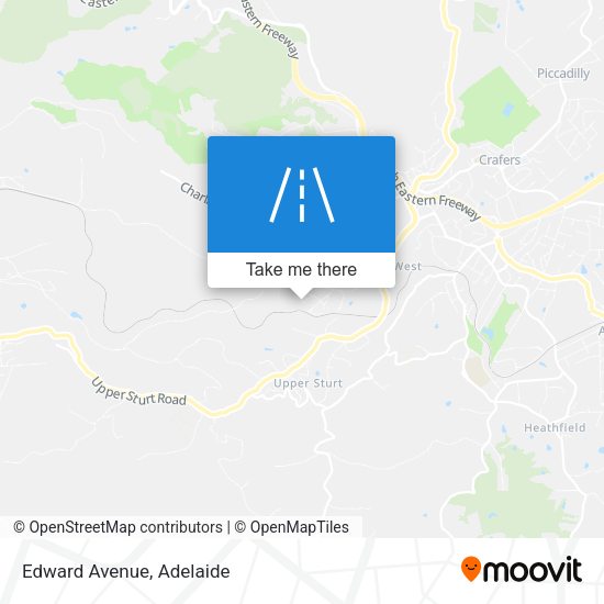 Edward Avenue map