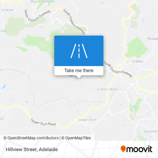 Hillview Street map