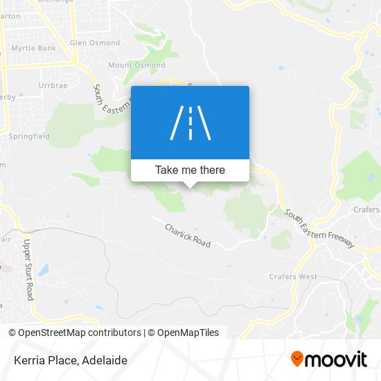Kerria Place map
