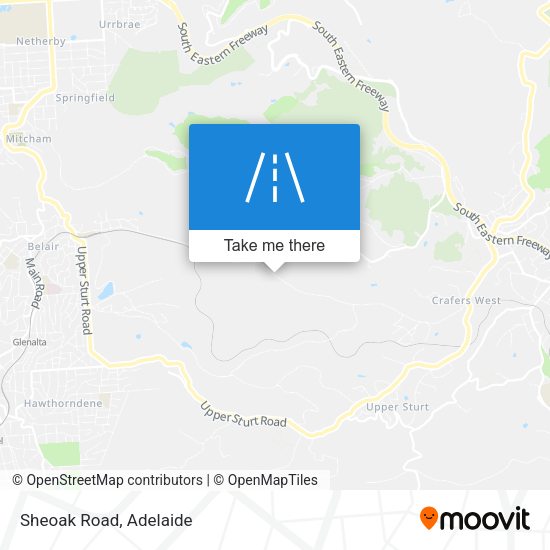 Sheoak Road map