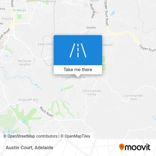 Austin Court map