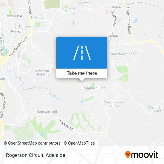 Rogerson Circuit map