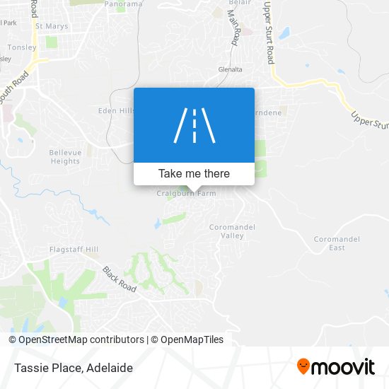 Tassie Place map