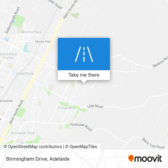 Birmingham Drive map