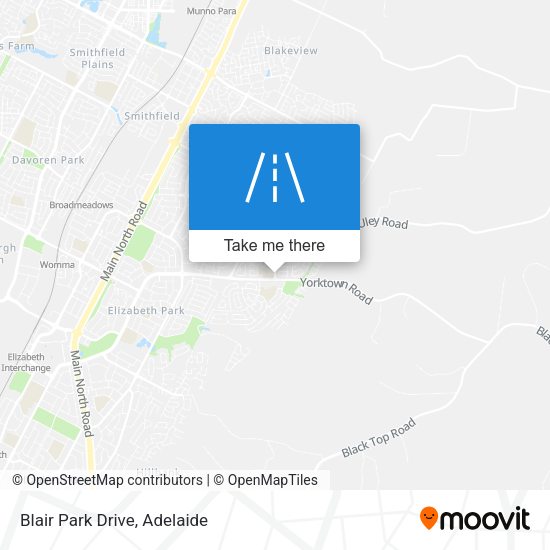 Blair Park Drive map