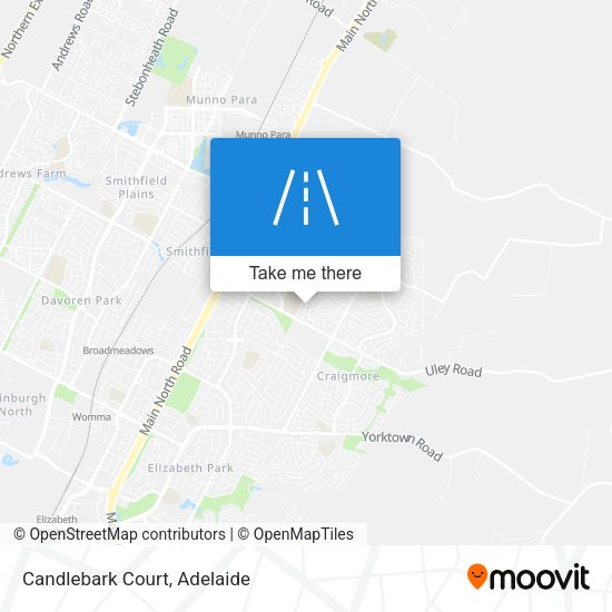 Candlebark Court map