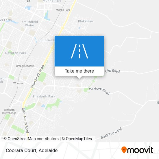 Coorara Court map